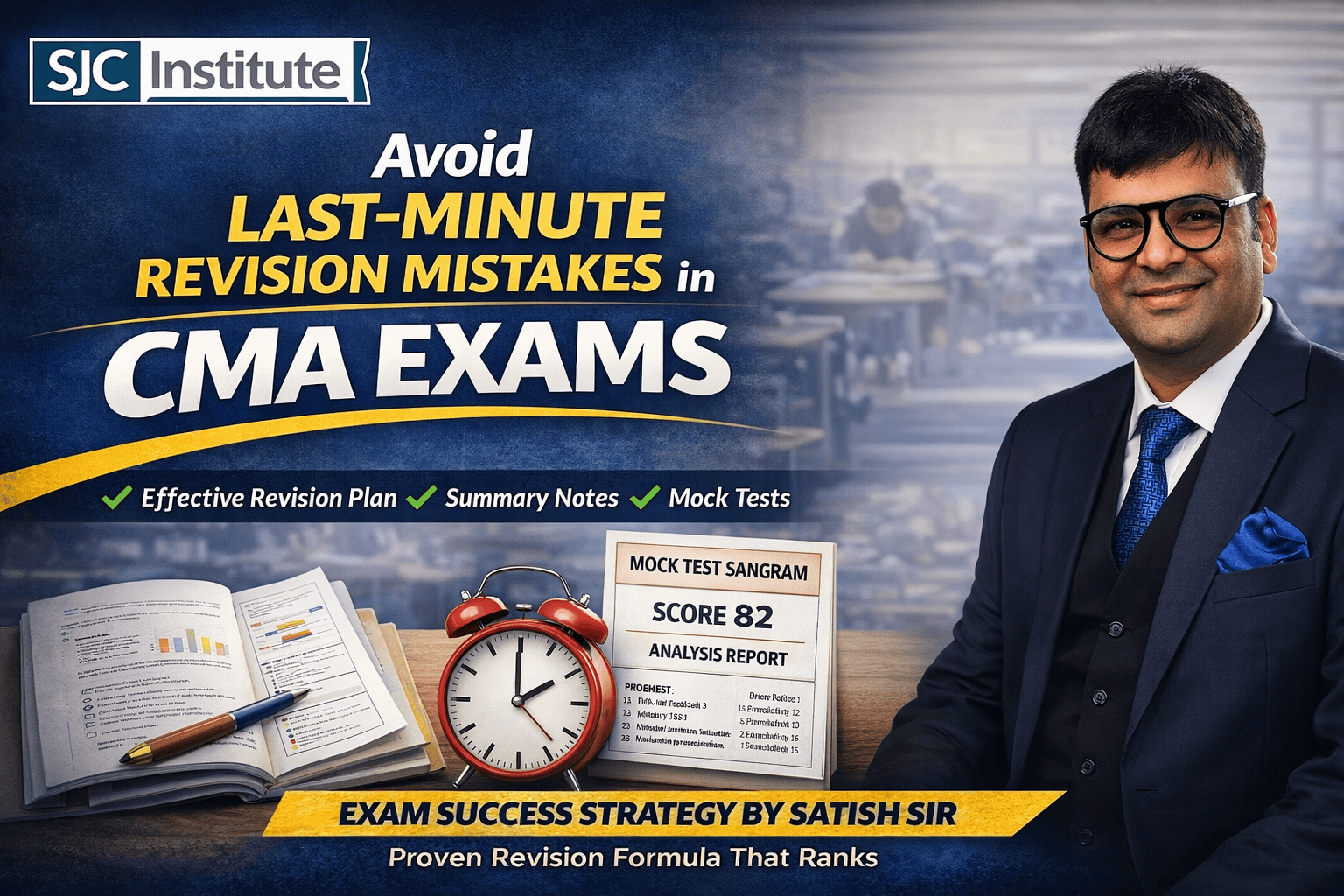 How to Avoid Last-Minute Revision Mistakes in CMA Exams